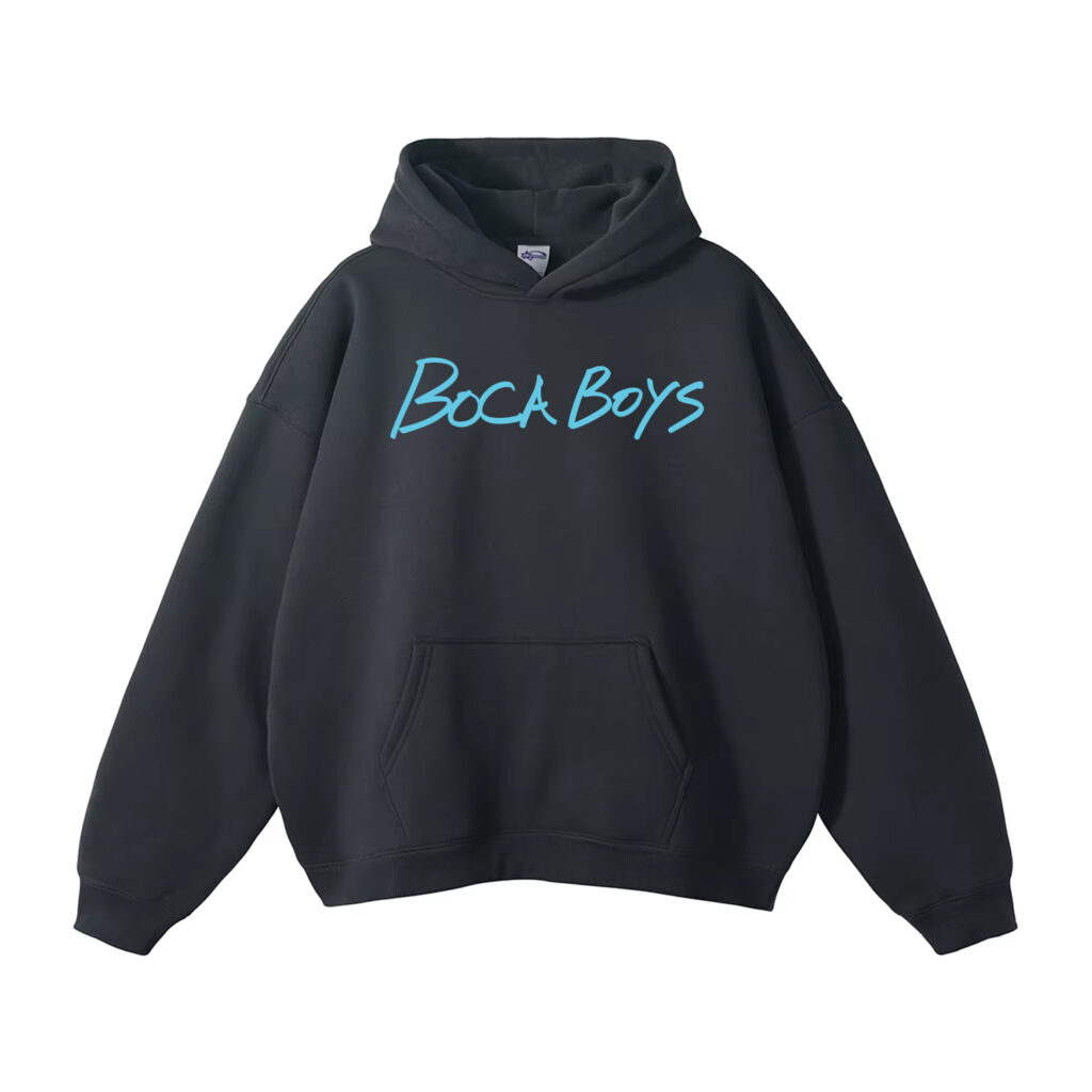 Boca Boys's Hoodie_Dark Gray