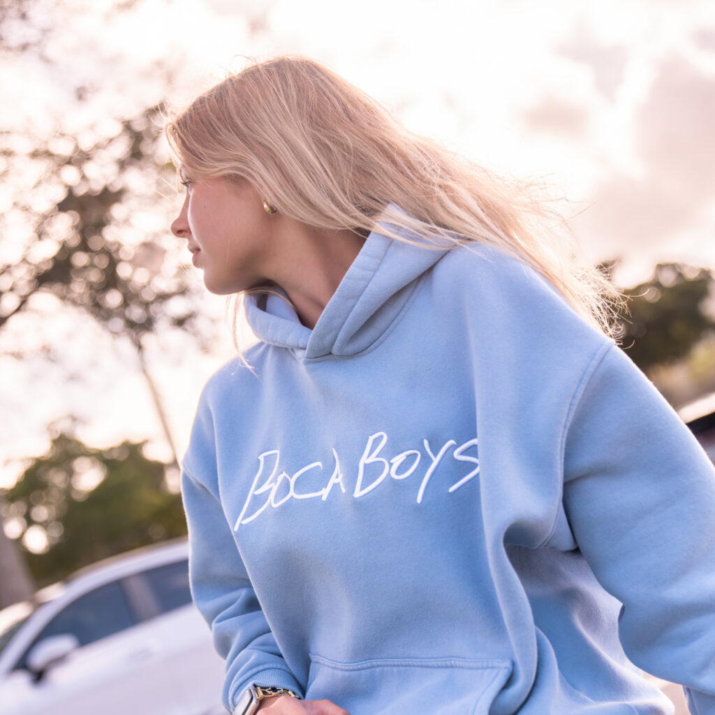 Boca Boys's Hoodie_blue